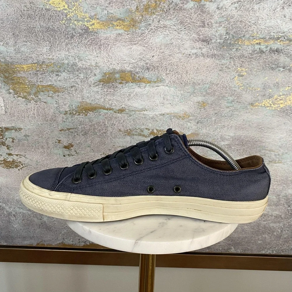 Converse Chuck Taylor II John Varvatos Shoes Mens Size 10 Blue Sneakers 156718C - Picture 6 of 12